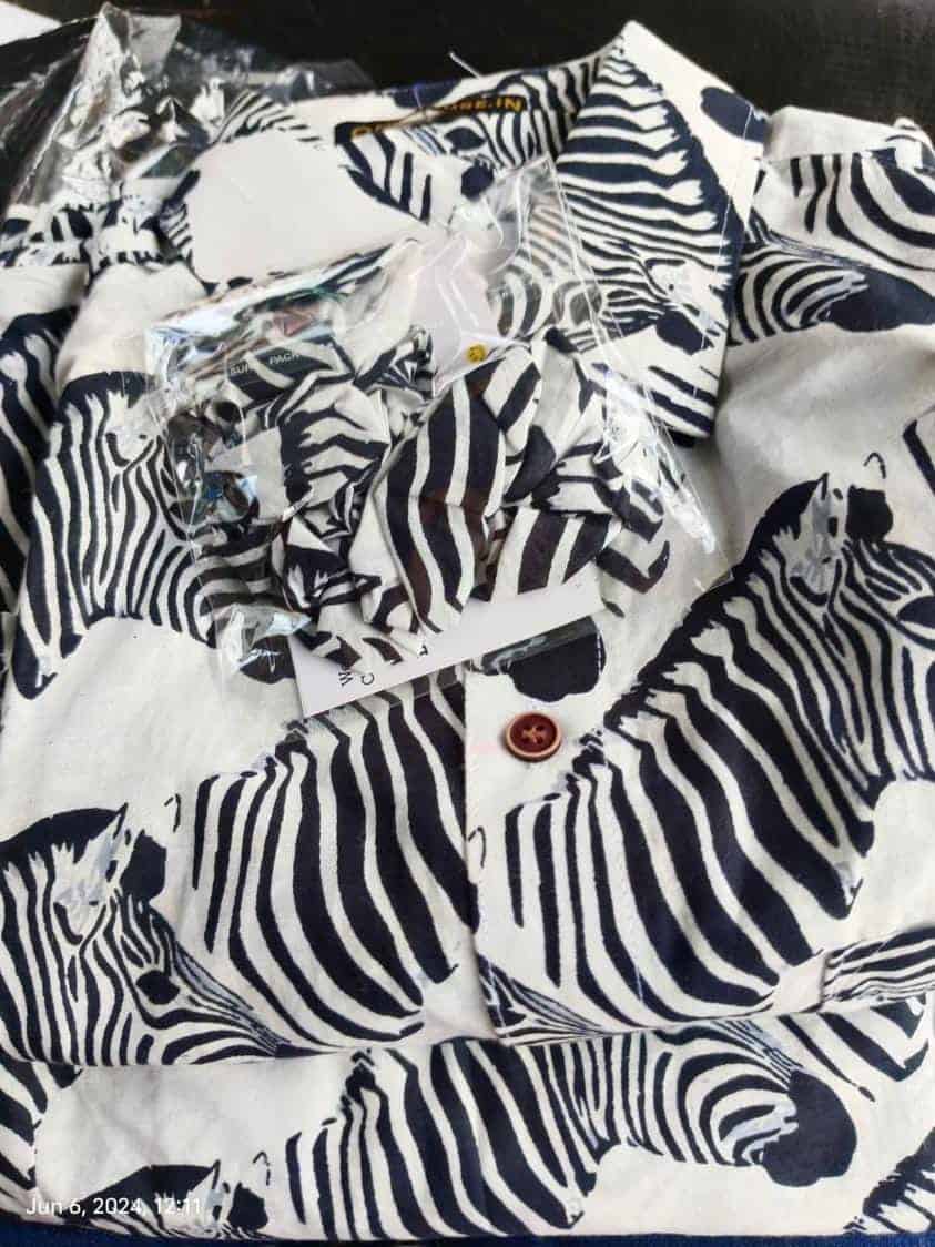 Zebra Print Midi Family Set photo review